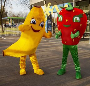 banana mascot costume